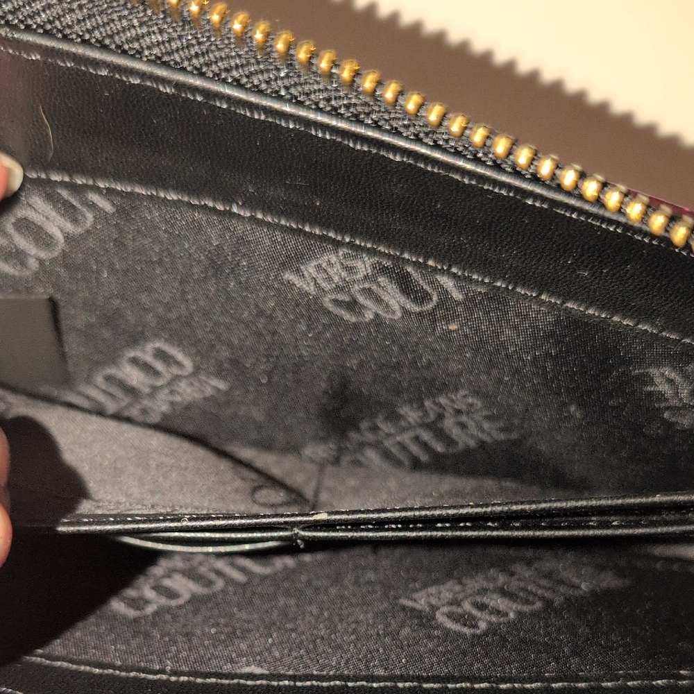 Versace Jeans Couture Pink, Gold, and Black  Wallet - Picture 8 of 16